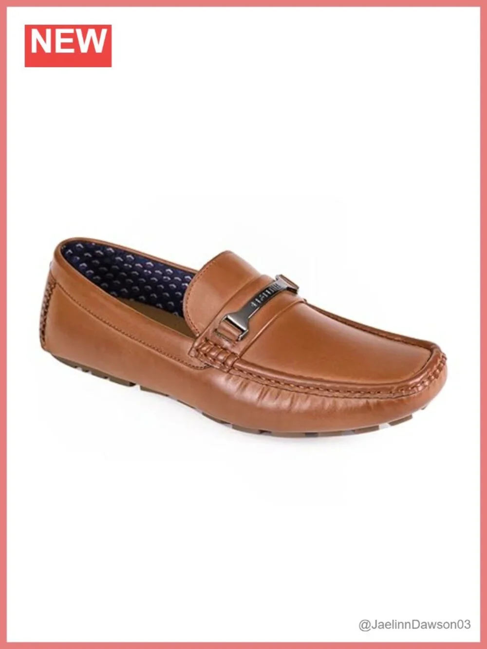 Faux Leather Penny Driver Loafer with Memory Foam Cushioned Insole